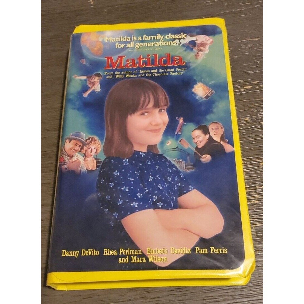 Matilda (VHS Tape 1996) Danny DeVito Rhea Perlman - Family Classic
